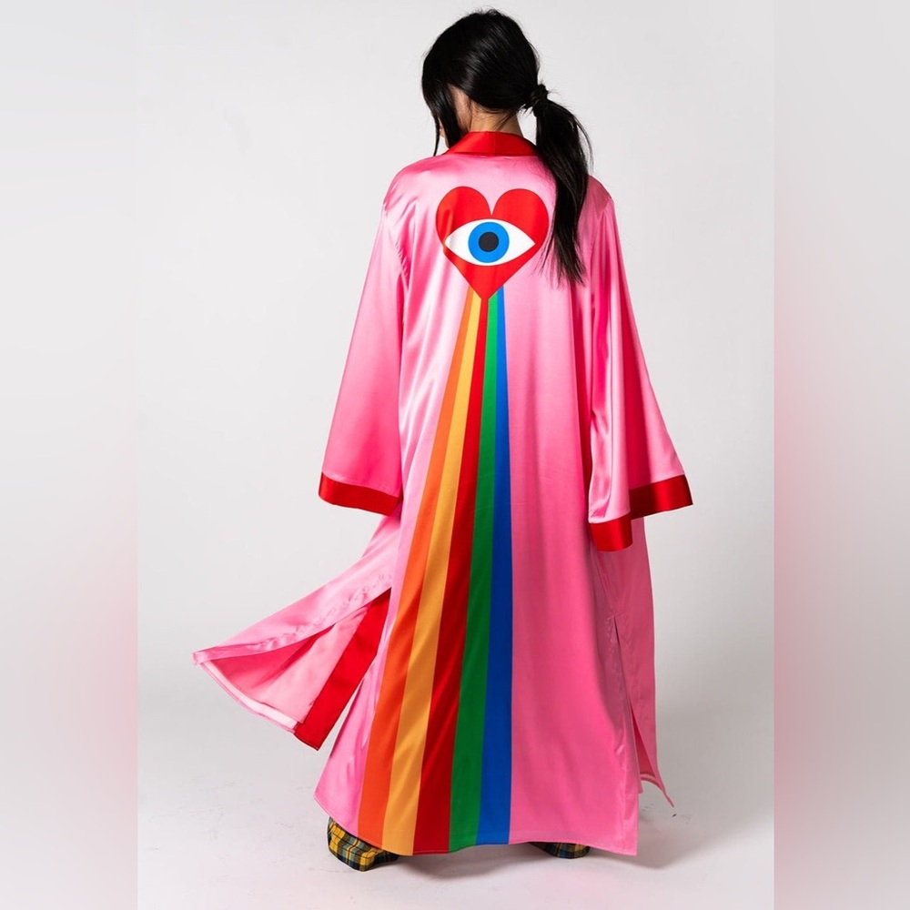 Dressed in LALA mystic mama kimono